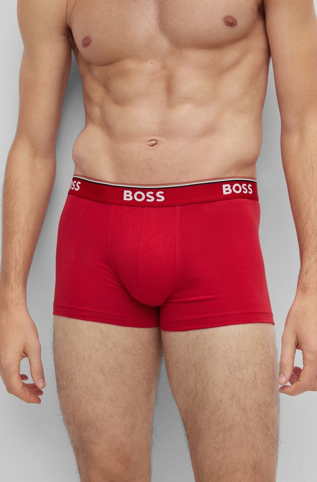 BOSS Trunk »TRUNK 3 PACK« 3 Stk. BOSS Schriftzug auf dem Bund