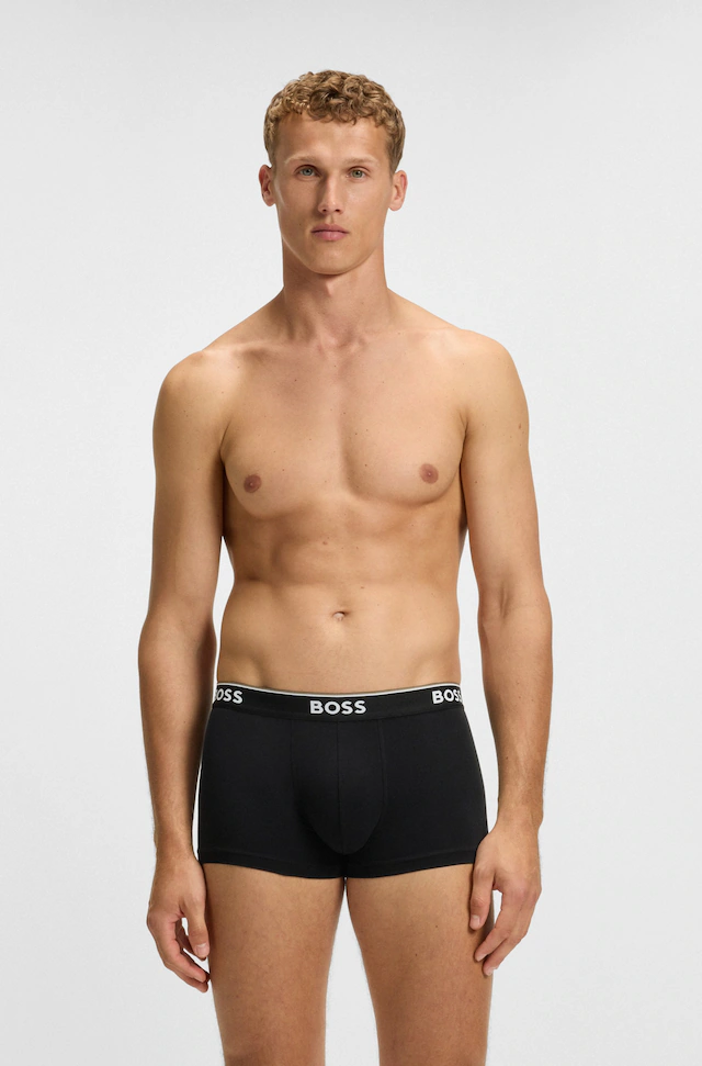 BOSS Trunk »TRUNK 3 PACK« 3 Stk. BOSS Schriftzug auf dem Bund