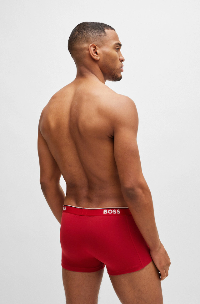 BOSS Trunk »TRUNK 3 PACK« 3 Stk. BOSS Schriftzug auf dem Bund