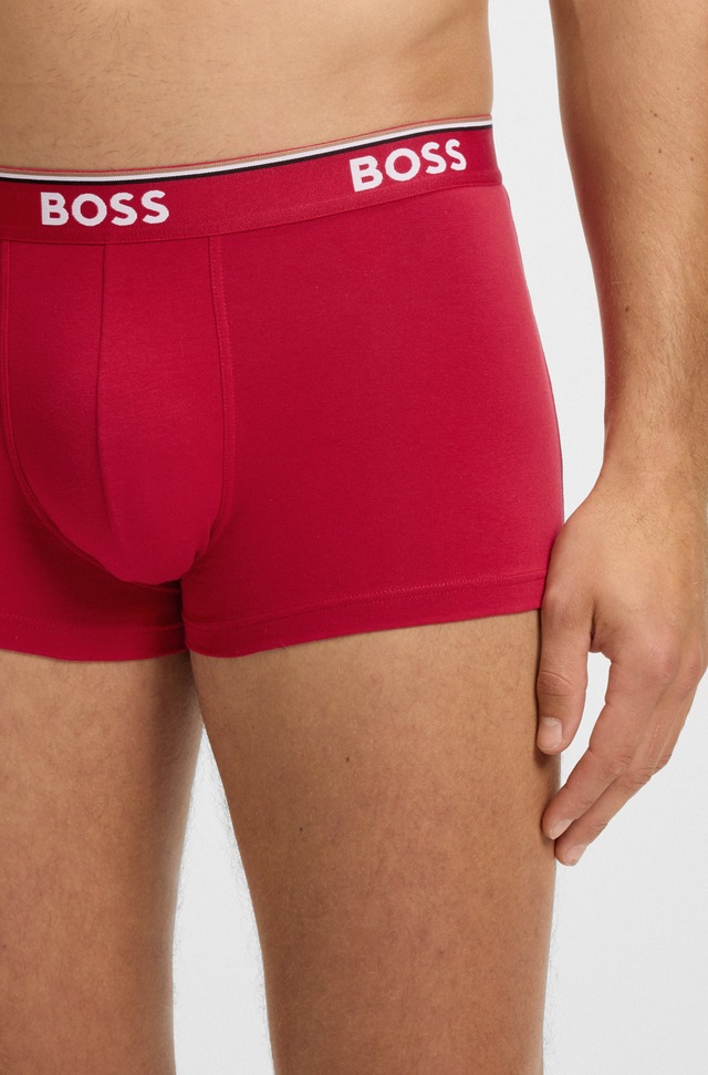 BOSS Trunk »TRUNK 3 PACK« 3 Stk. BOSS Schriftzug auf dem Bund
