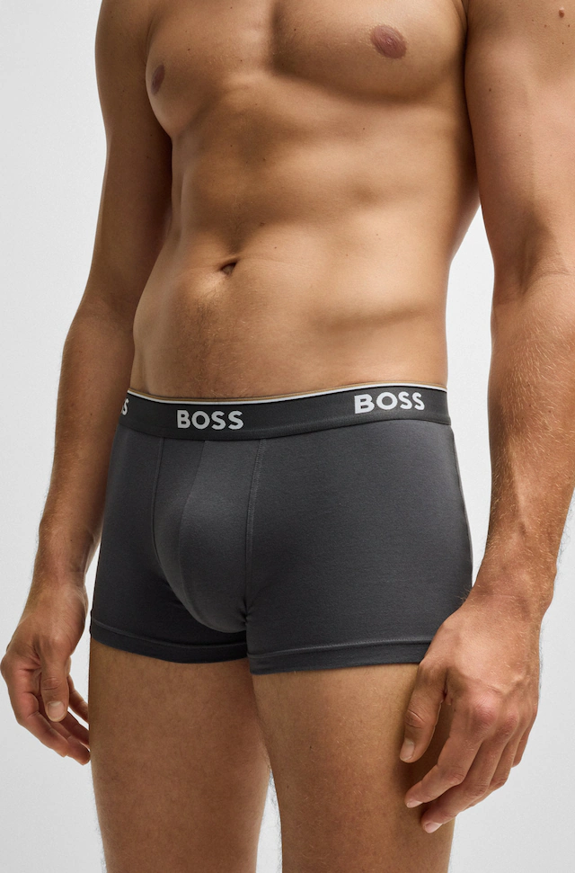 BOSS Trunk »TRUNK 3 PACK« 3 Stk. BOSS Schriftzug auf dem Bund