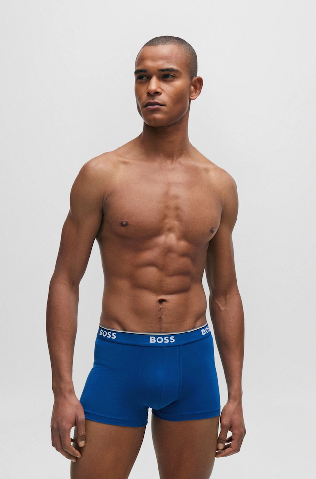 BOSS Trunk »TRUNK 3 PACK« 3 Stk. BOSS Schriftzug auf dem Bund