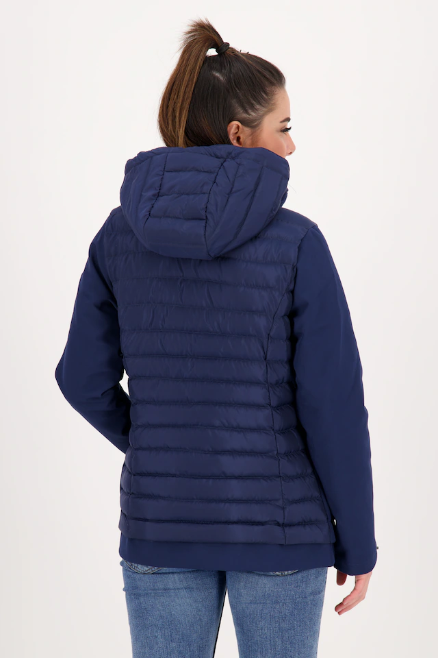 DEPROC Active Steppjacke »GILMOUR AIMEE Women« mit Kapuze auch in Großen Größen erhältlich