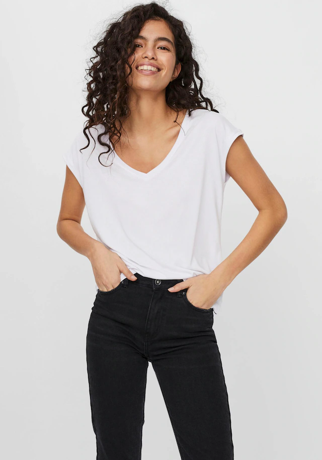 Vero Moda V-Shirt »VMFILLI«