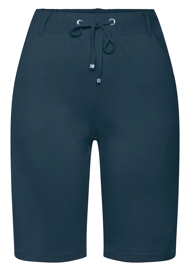 LASCANA Shorts mit Gürtelschlaufen und Bindeband, Loungewear