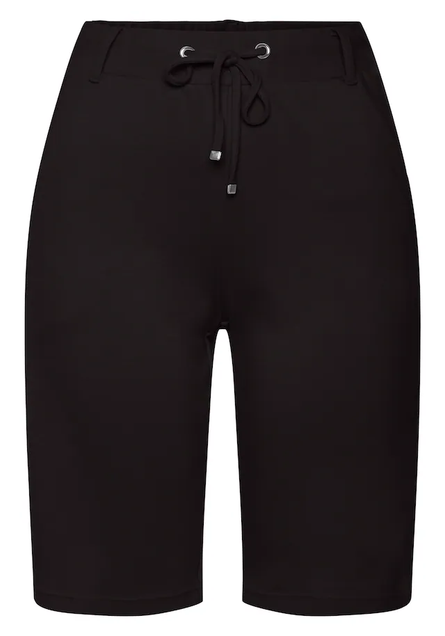 LASCANA Shorts mit Gürtelschlaufen und Bindeband, Loungewear