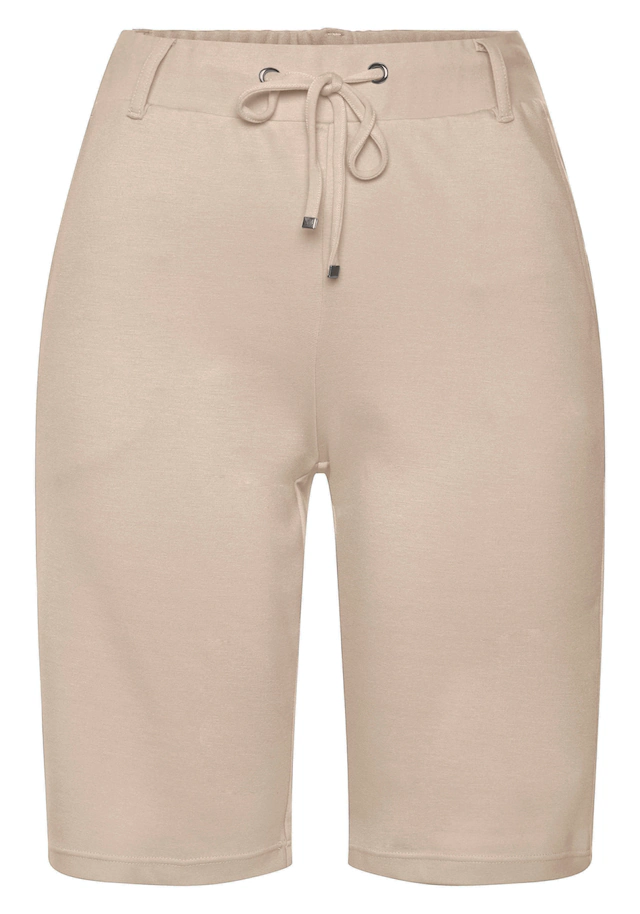 LASCANA Shorts mit Gürtelschlaufen und Bindeband, Loungewear