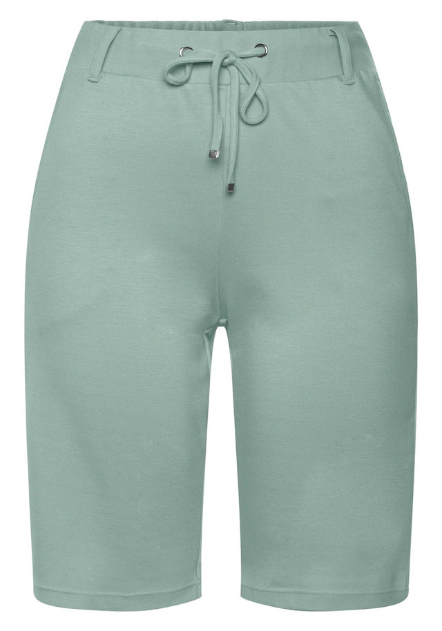 LASCANA Shorts mit Gürtelschlaufen und Bindeband, Loungewear