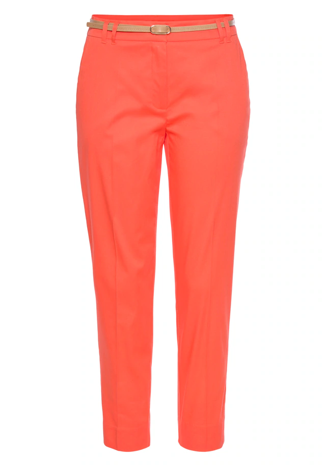 Vivance Chinohose »mit kleinem Beinschlitz« in klassischer Basic-Form, Stoffhose, Business-Look