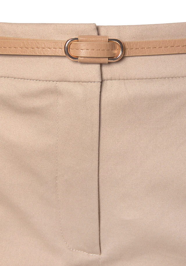 Vivance Chinohose »mit kleinem Beinschlitz« in klassischer Basic-Form, Stoffhose, Business-Look