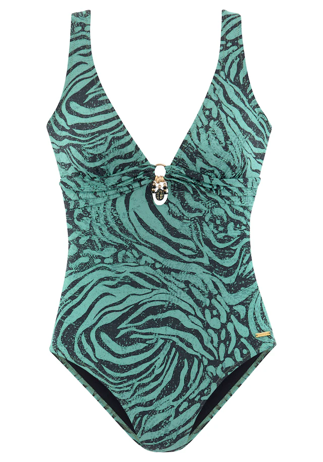 Bruno Banani Badeanzug in trendigem Animalprint