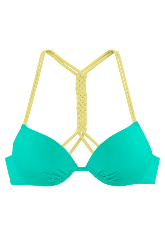 Venice Beach Push-Up-Bikini-Top »Anna« wattierte Cups, mit eingearbeiteter Verstärkung