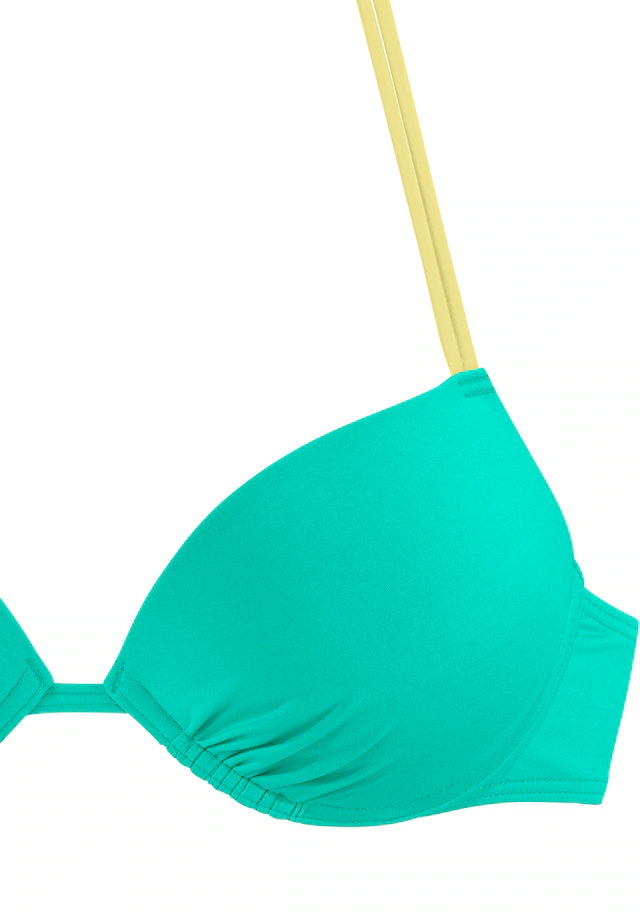 Venice Beach Push-Up-Bikini-Top »Anna« wattierte Cups, mit eingearbeiteter Verstärkung