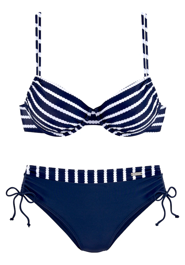 LASCANA Bügel-Bikini mit höherer geschnittener Bikini-Hose