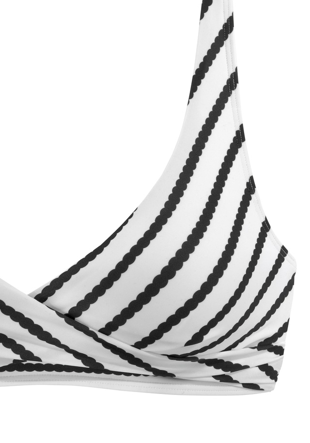 LASCANA Triangel-Bikini in Wickeloptik