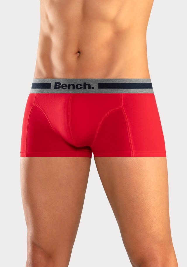 Bench. Hipster Packung, 4 Stk. knapp sitzende Boxershorts aus Baumwollmischung
