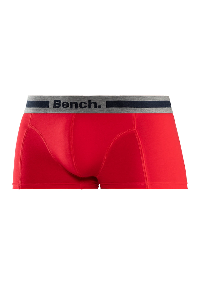 Bench. Hipster Packung, 4 Stk. knapp sitzende Boxershorts aus Baumwollmischung
