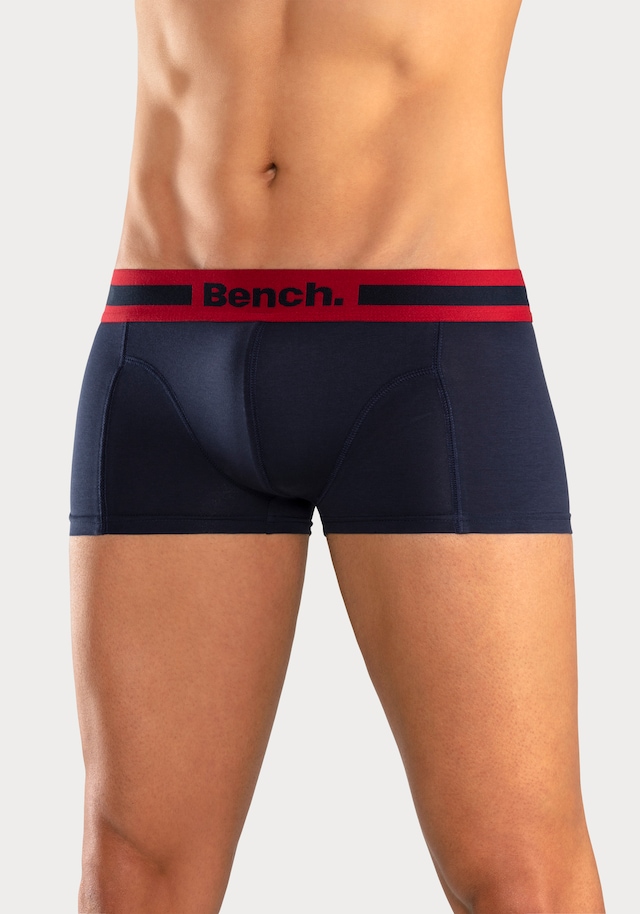 Bench. Hipster Packung, 4 Stk. knapp sitzende Boxershorts aus Baumwollmischung
