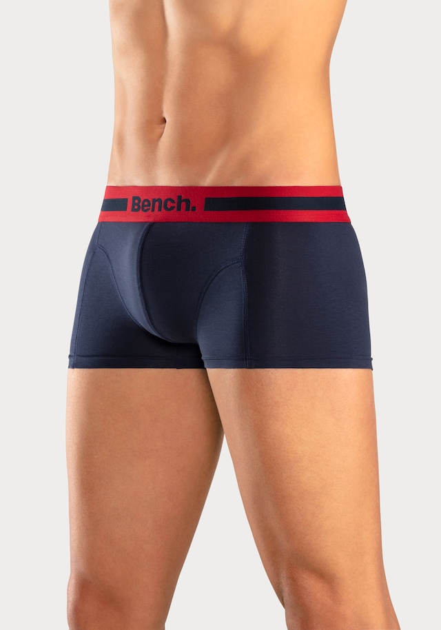 Bench. Hipster Packung, 4 Stk. knapp sitzende Boxershorts aus Baumwollmischung
