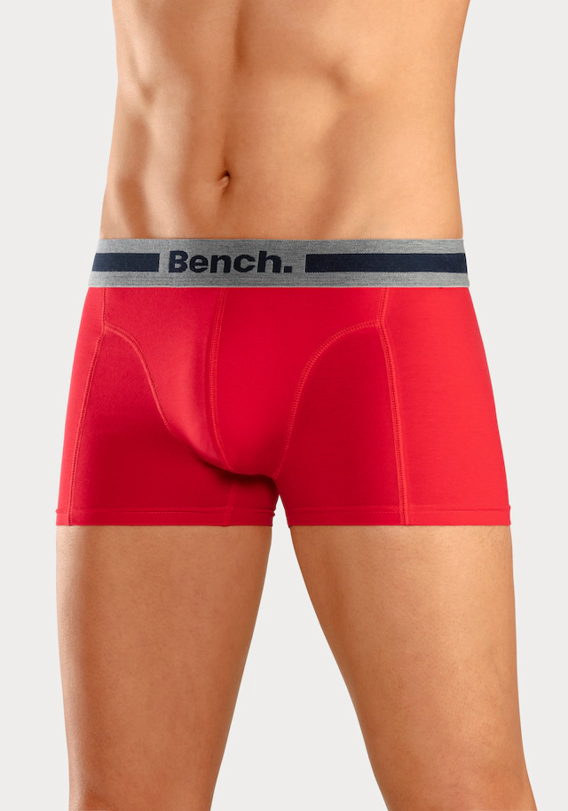 Bench. Boxer »Boxershorts für Herren« Packung, 4 Stk. Unterhosen mit Overlock-Nähten vorn