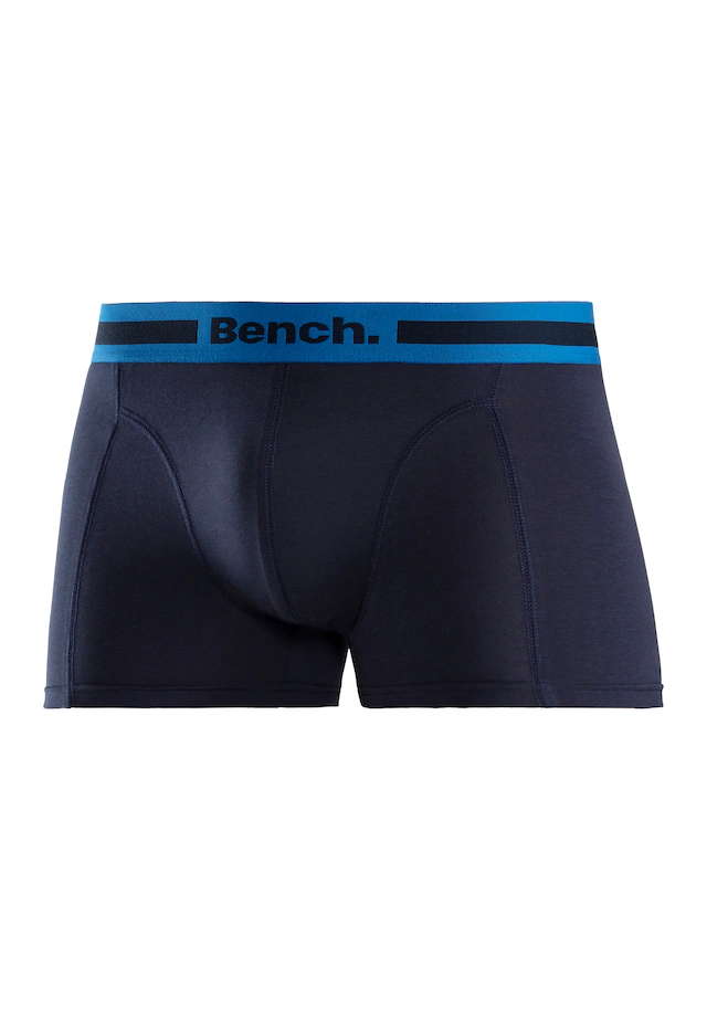 Bench. Boxer »Boxershorts für Herren« Packung, 4 Stk. Unterhosen mit Overlock-Nähten vorn