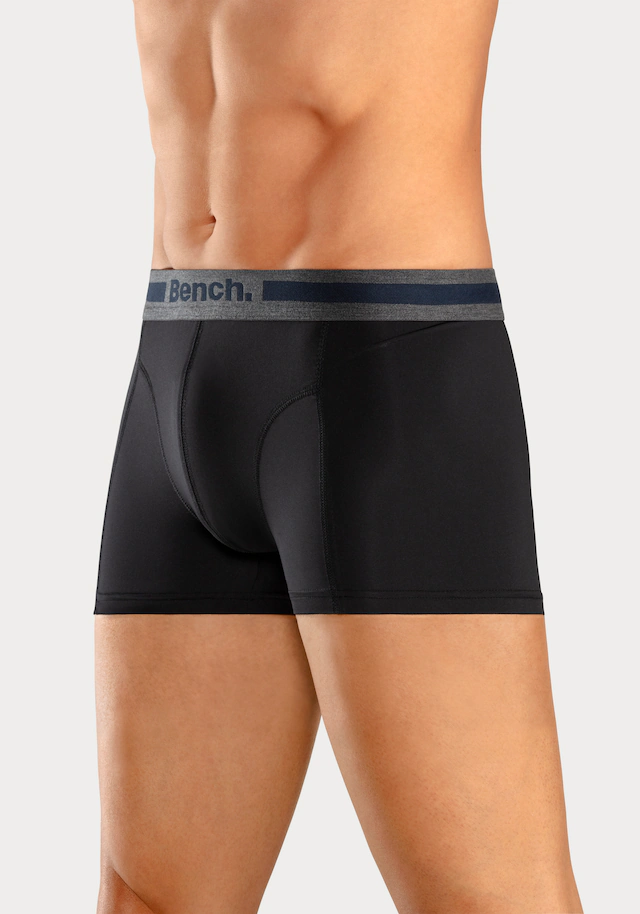Bench. Boxer »Boxershorts für Herren« Packung, 4 Stk. Unterhosen mit Overlock-Nähten vorn