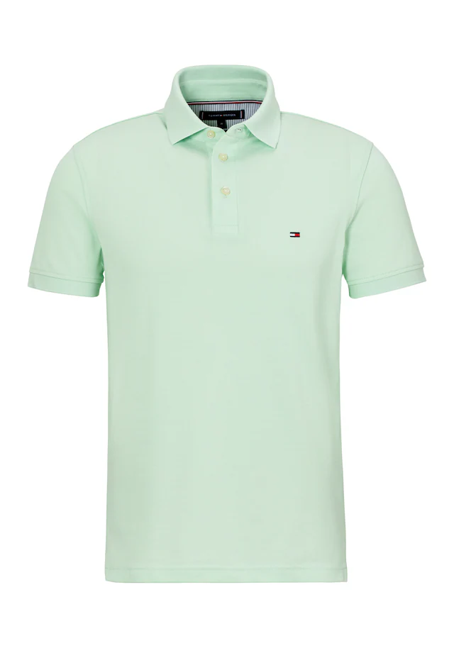 Tommy Hilfiger Poloshirt »1985 SLIM POLO« mit Stickerei, Piqué-Qualität, Slim fit