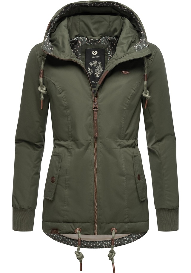Ragwear Winterjacke »YM-Danka« mit Kapuze stylische Winter Outdoorjacke mit Kapuze