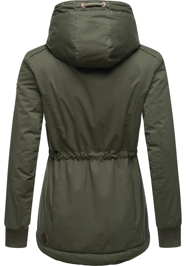 Ragwear Winterjacke »YM-Danka« mit Kapuze stylische Winter Outdoorjacke mit Kapuze