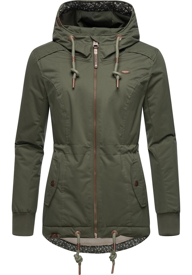 Ragwear Winterjacke »YM-Danka« mit Kapuze stylische Winter Outdoorjacke mit Kapuze