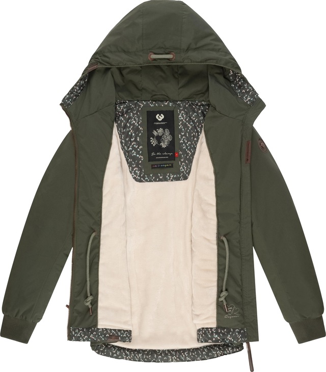 Ragwear Winterjacke »YM-Danka« mit Kapuze stylische Winter Outdoorjacke mit Kapuze