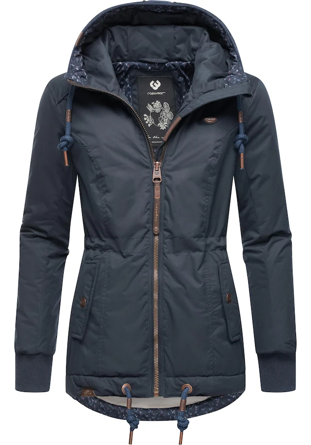 Ragwear Winterjacke »YM-Danka« mit Kapuze stylische Winter Outdoorjacke mit Kapuze