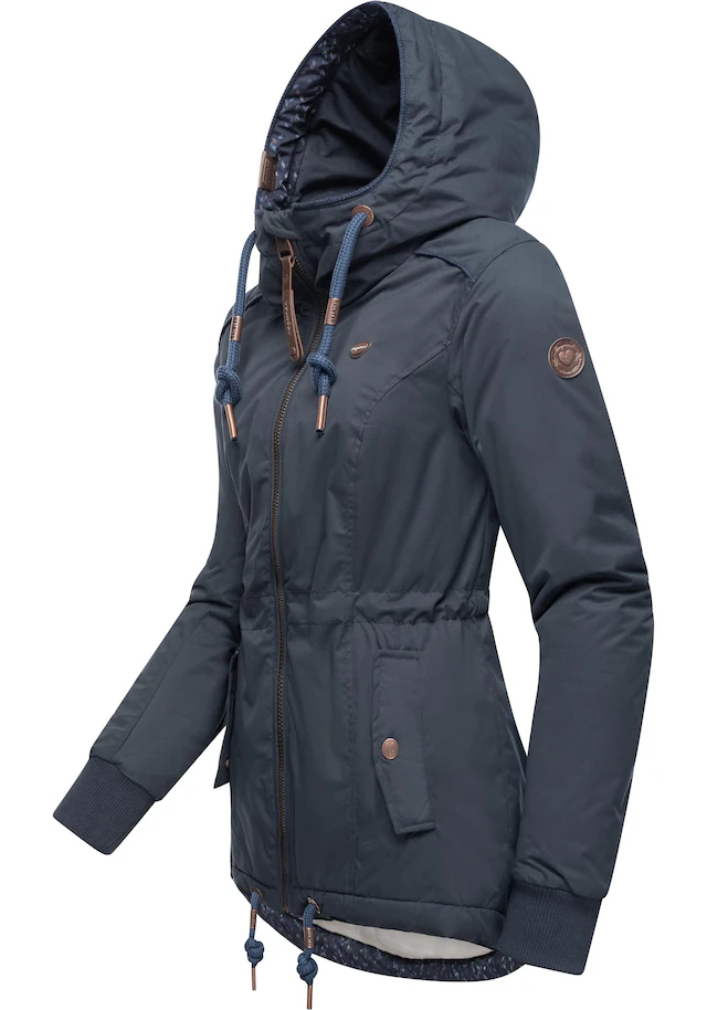 Ragwear Winterjacke »YM-Danka« mit Kapuze stylische Winter Outdoorjacke mit Kapuze