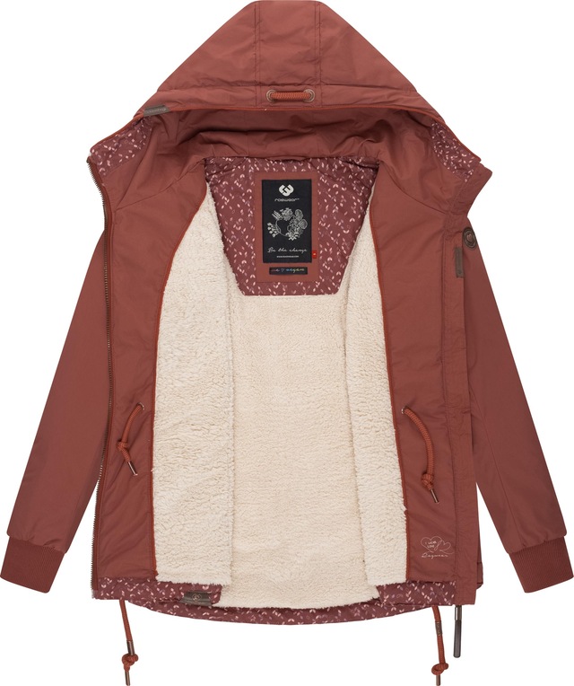 Ragwear Winterjacke »YM-Danka« mit Kapuze stylische Winter Outdoorjacke mit Kapuze