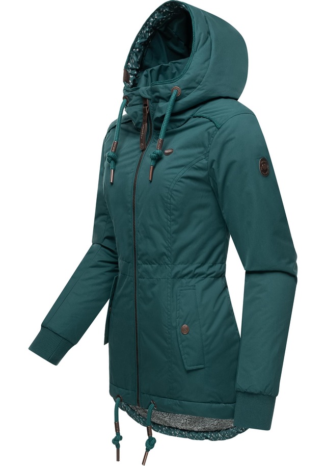 Ragwear Winterjacke »YM-Danka« mit Kapuze stylische Winter Outdoorjacke mit Kapuze