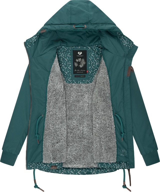 Ragwear Winterjacke »YM-Danka« mit Kapuze stylische Winter Outdoorjacke mit Kapuze
