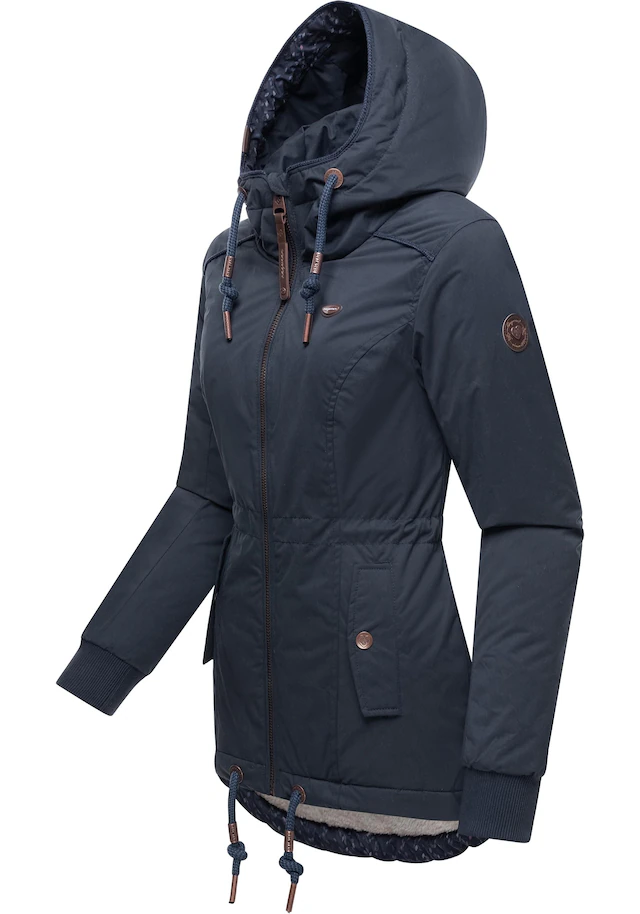 Ragwear Winterjacke »YM-Danka« mit Kapuze stylische Winter Outdoorjacke mit Kapuze