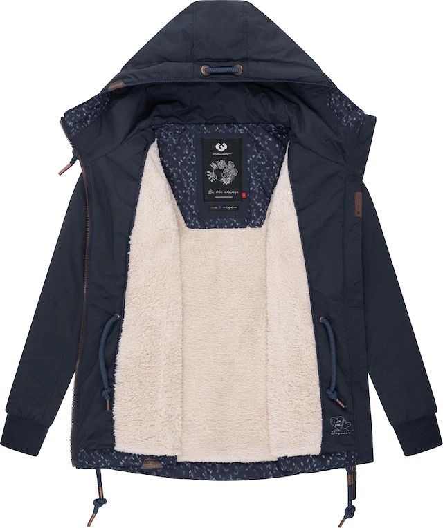 Ragwear Winterjacke »YM-Danka« mit Kapuze stylische Winter Outdoorjacke mit Kapuze