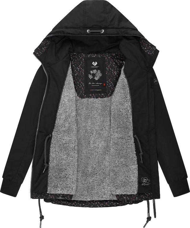 Ragwear Winterjacke »YM-Danka« mit Kapuze stylische Winter Outdoorjacke mit Kapuze