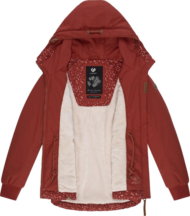 Ragwear Winterjacke »YM-Danka« mit Kapuze stylische Winter Outdoorjacke mit Kapuze