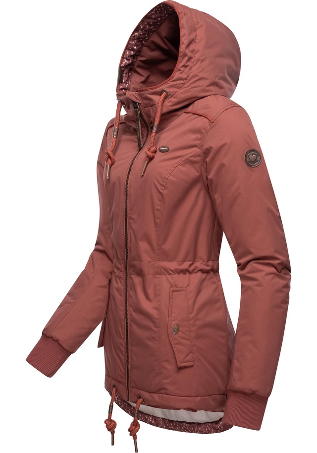 Ragwear Winterjacke »YM-Danka« mit Kapuze stylische Winter Outdoorjacke mit Kapuze