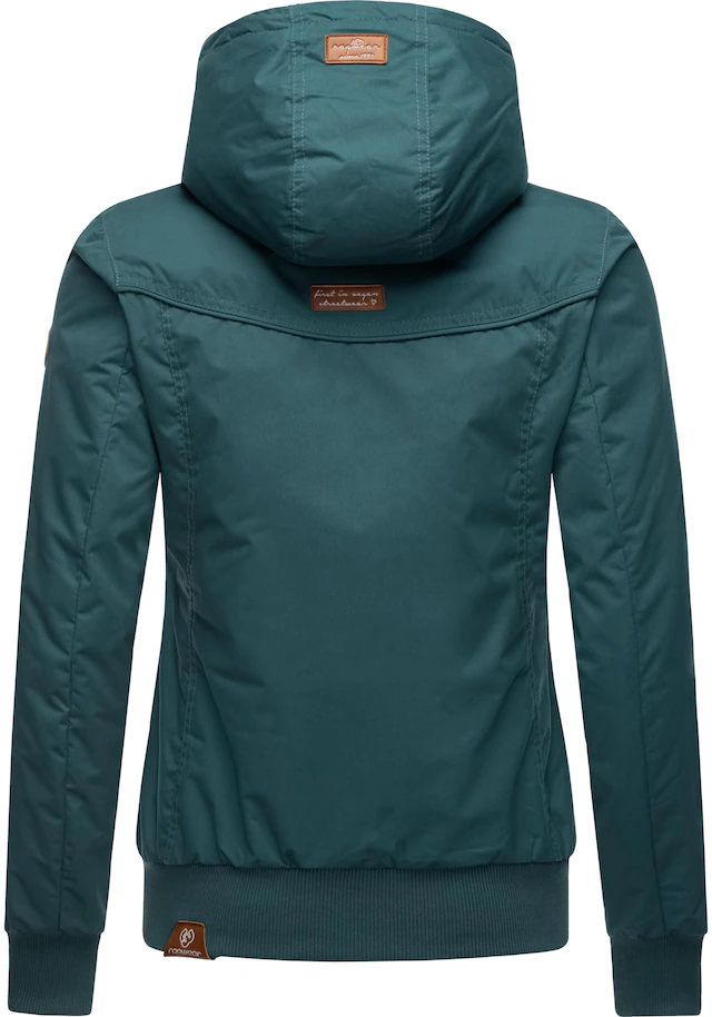 Ragwear Winterjacke »Jotty Winter« mit Kapuze stylische Outdoorjacke mit abnehmbarer Kapuze