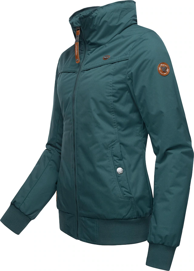 Ragwear Winterjacke »Jotty Winter« mit Kapuze stylische Outdoorjacke mit abnehmbarer Kapuze