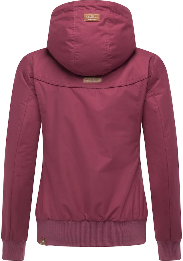Ragwear Winterjacke »Jotty Winter« mit Kapuze stylische Outdoorjacke mit abnehmbarer Kapuze