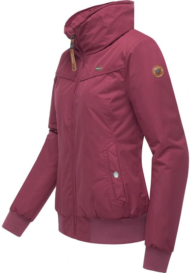 Ragwear Winterjacke »Jotty Winter« mit Kapuze stylische Outdoorjacke mit abnehmbarer Kapuze