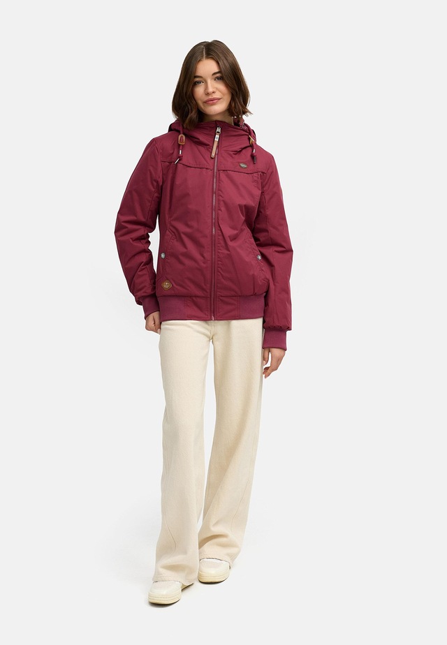 Ragwear Winterjacke »Jotty Winter« mit Kapuze stylische Outdoorjacke mit abnehmbarer Kapuze