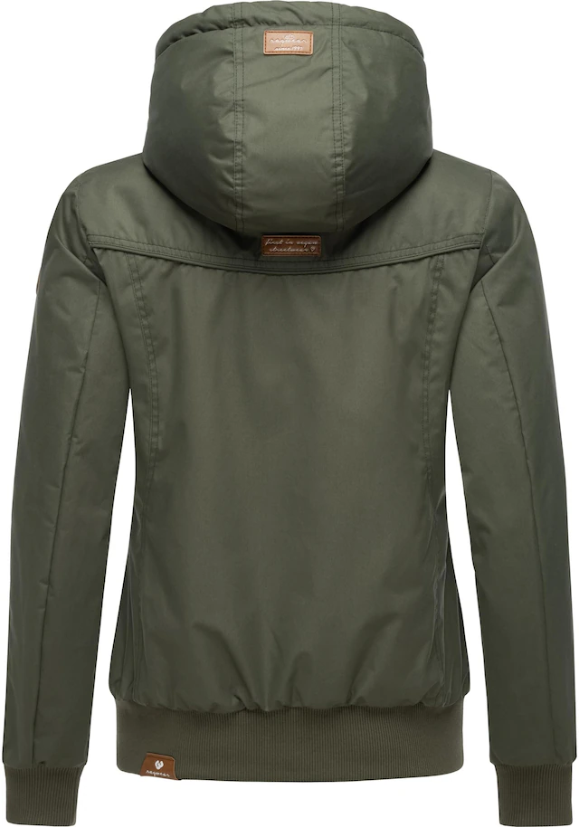 Ragwear Winterjacke »Jotty Winter« mit Kapuze stylische Outdoorjacke mit abnehmbarer Kapuze