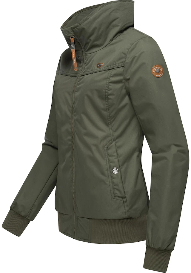 Ragwear Winterjacke »Jotty Winter« mit Kapuze stylische Outdoorjacke mit abnehmbarer Kapuze