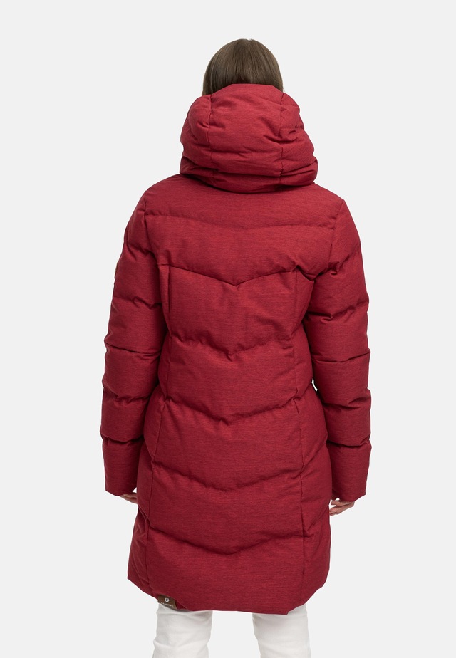 Ragwear Wintermantel »Pavla« stylischer Winterparka mit Teddyfutter und Kapuze