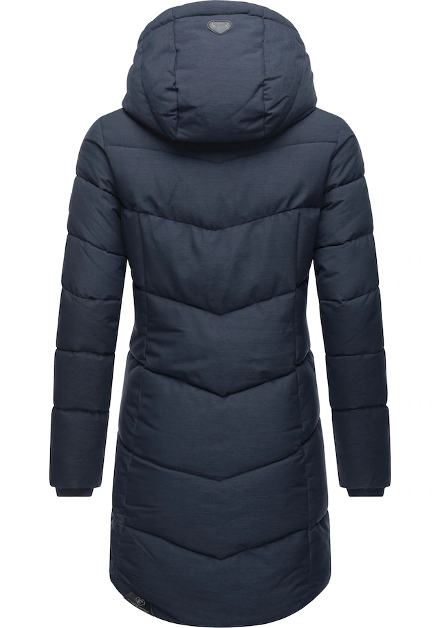 Ragwear Wintermantel »Pavla« stylischer Winterparka mit Teddyfutter und Kapuze